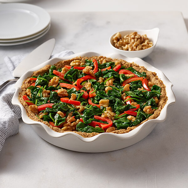 Fisher Nuts Recipe Gluten Free Walnut Florentine "Quiche"